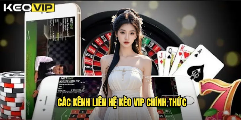 Các kênh liên hệ Kèo vip chính thức